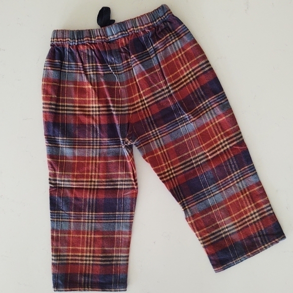 Beet World | Rust Plaid Pants - Picture 4 of 5